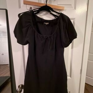 Madewell Black Knit Dress